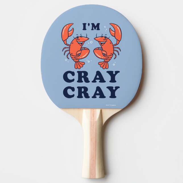 Pala De Ping Pong Soy Cray Cray (Anverso)