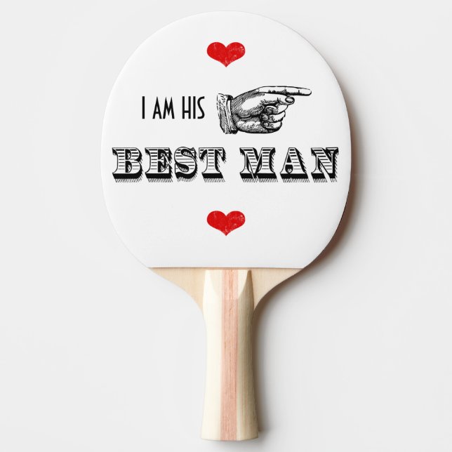 Pala De Ping Pong Soy su Sr. Mejor Hombre (Anverso)