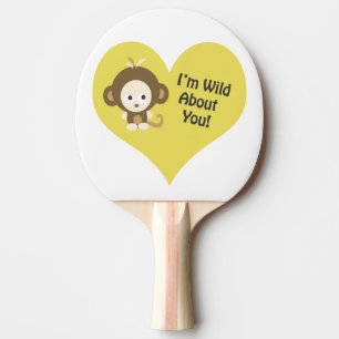 Pala De Ping Pong Soy Wild sobre ti Mono