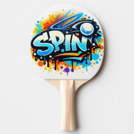 Pala De Ping Pong SPIN Tennis Graffiti
