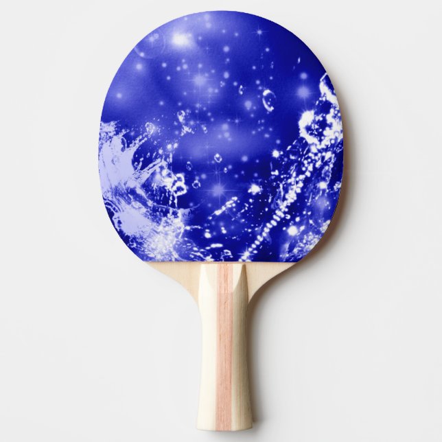 Pala De Ping Pong Splash azul oscuro (Anverso)