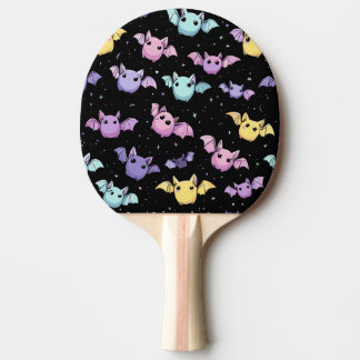 Pala De Ping Pong Spooky Cute Pastel Bats – Kawaii Gothic Style