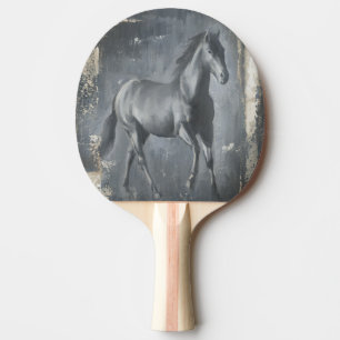 Pala De Ping Pong Stallion negro en ejecución