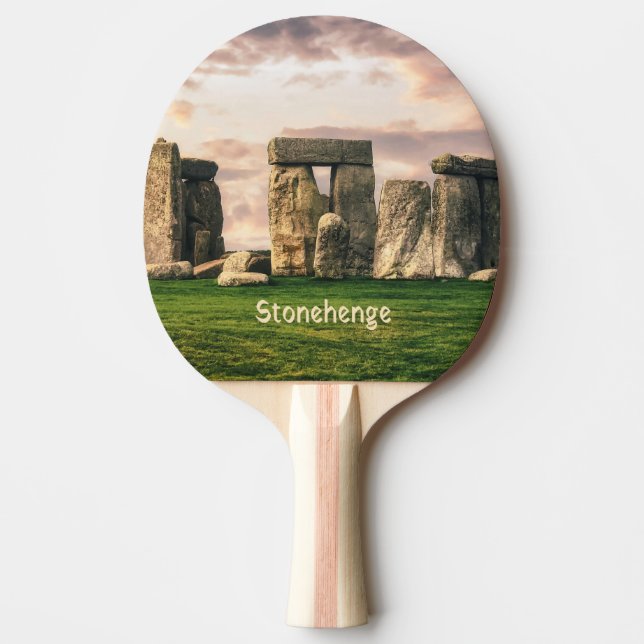 Pala De Ping Pong Stonehenge Inglaterra Reino Unido (Anverso)