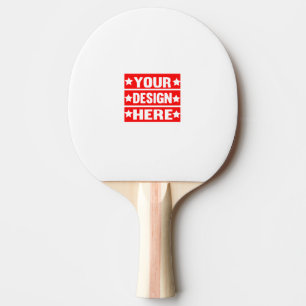 Pala De Ping Pong Su Personalizado de diseño aquí