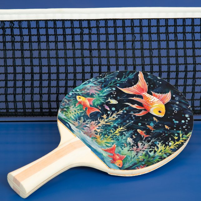 Pala De Ping Pong Sueño de pescado, perfección acuario, (in situ)