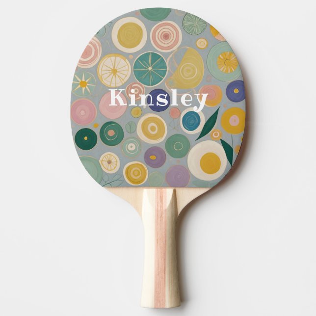 Pala De Ping Pong Sueño Kaleidoscope personalizado (Anverso)