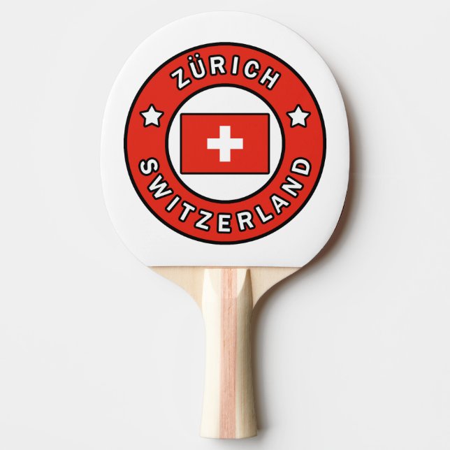 Pala De Ping Pong Suiza Zürich (Anverso)