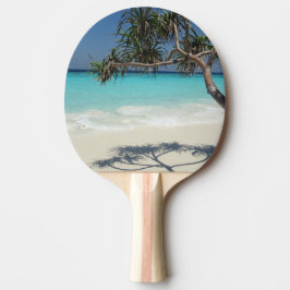 Pala De Ping Pong Sunny Tropical Beach Ocean Paradise