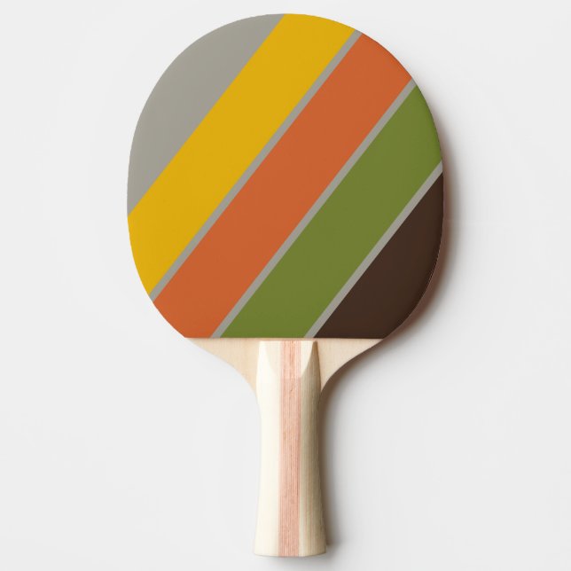 Pala De Ping Pong Sunset Clover Bold de Rayas (Anverso)