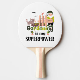 Pala De Ping Pong Superpotencia de jardinería, jardinera de lujo