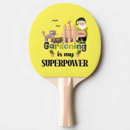Pala De Ping Pong Superpotencia de jardinería, jardinera de lujo