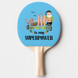 Pala De Ping Pong Superpotencia de jardinería, jardinera de lujo