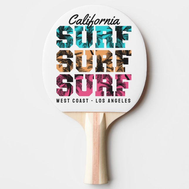 Pala De Ping Pong Surf Dreams: California Sunset Edition (Anverso)