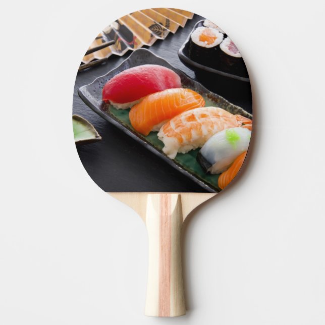 Pala De Ping Pong Sushi y rollos (Anverso)