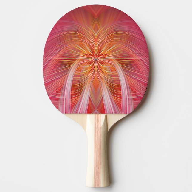 Pala De Ping Pong Susurros rosados (Anverso)