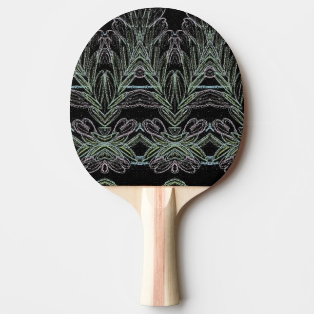 Pala De Ping Pong Swirls Black  (Anverso)