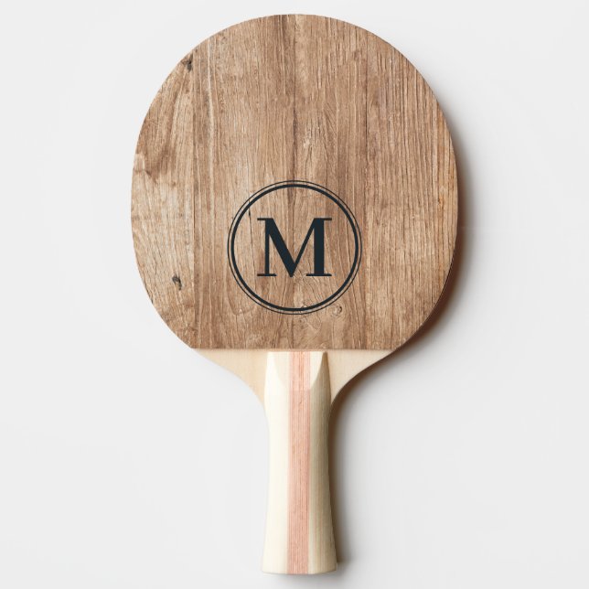 Pala De Ping Pong Tablas de Driftwood Monogram (Reverso)