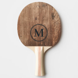 Pala De Ping Pong Tablas de Driftwood Monogram