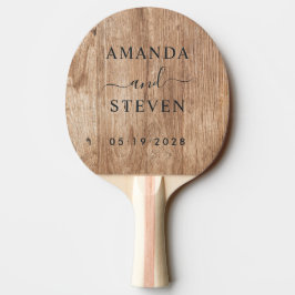 Pala De Ping Pong Tablas de madera flotante combinan nombres con fec