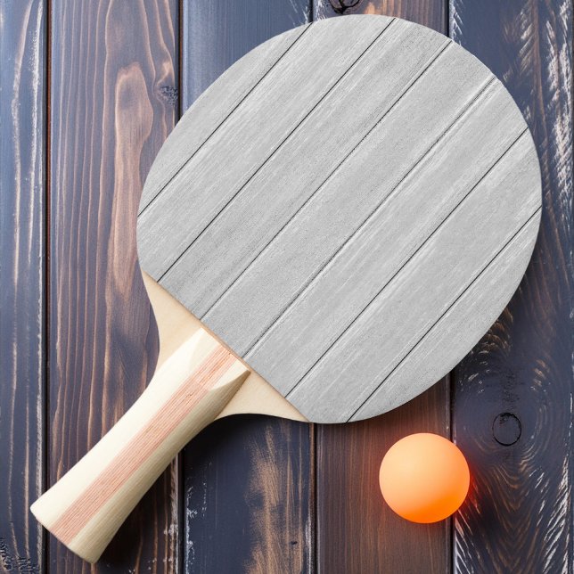 Pala De Ping Pong Tablas de Madera Grises Pulidas (Subido por el creador)