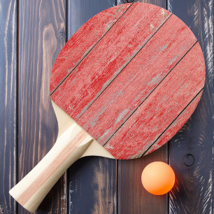 Pala De Ping Pong Tablas del Granero Rojo