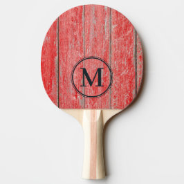 Pala De Ping Pong Tablas Red Barn Monograma