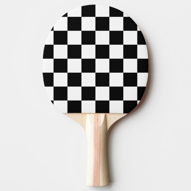 Pala De Ping Pong tablero de ajedrez (Anverso)