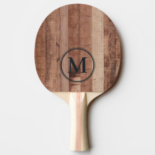Pala De Ping Pong Tablero de Madera de Pallet Monograma