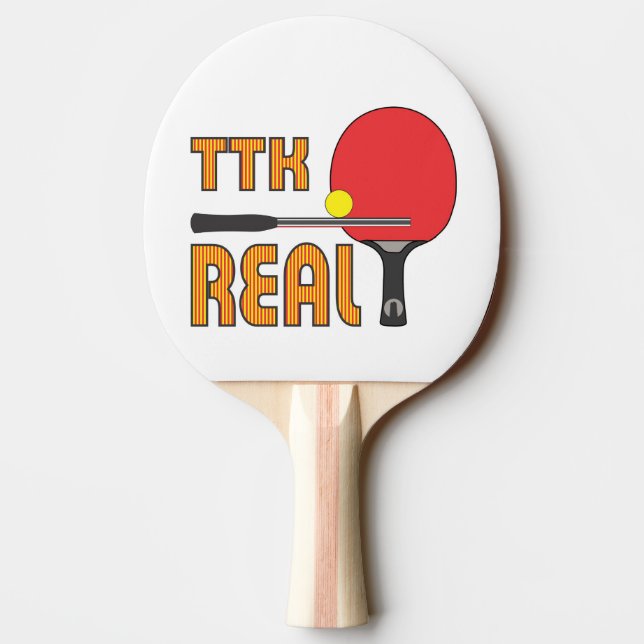 Pala De Ping Pong Tafeltennis bat TTK-Real (Reverso)