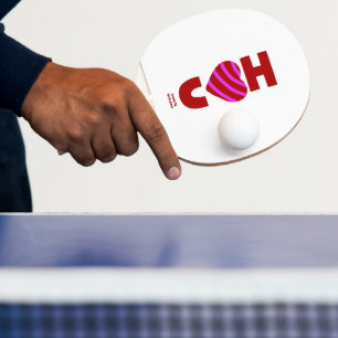 Pala De Ping Pong Te Amo Ping Pong Paddle