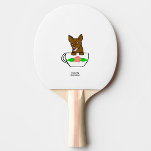 Pala De Ping Pong Teacup Chihuahua Ping Pong Paddle