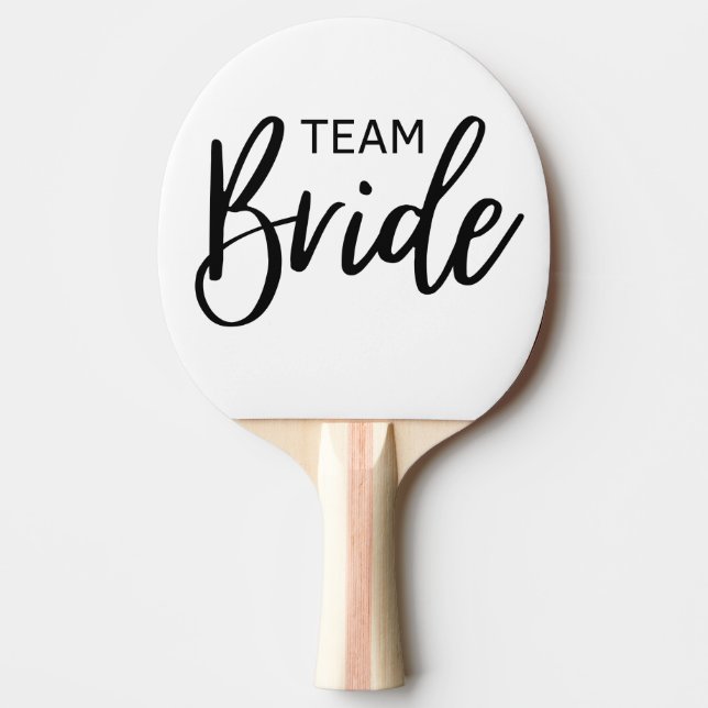 Pala De Ping Pong Team Bride Black (Anverso)