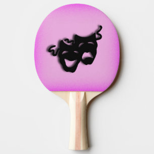 Pala De Ping Pong Teatro de Comedia y Tragedia Rosa