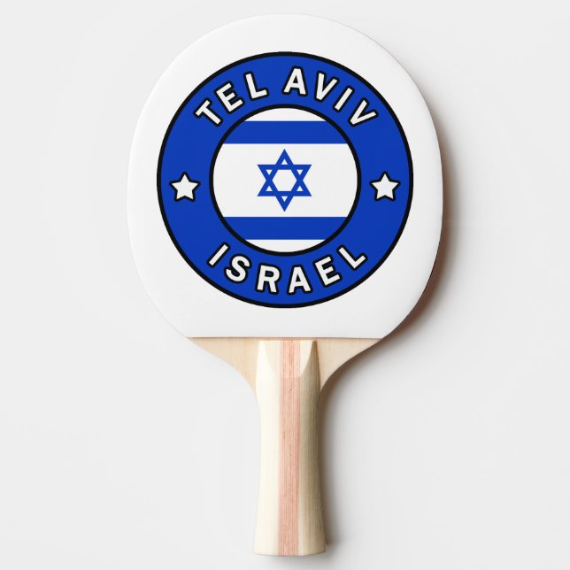 Pala De Ping Pong Tel Aviv Israel (Anverso)