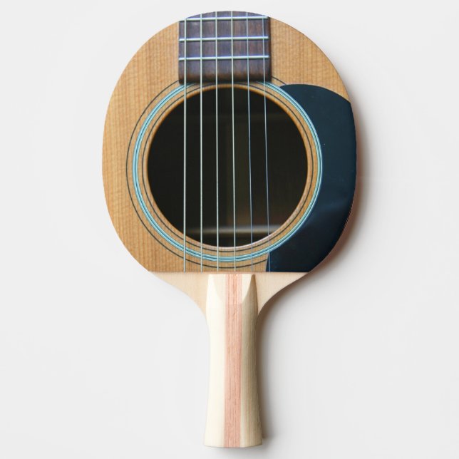 PALA DE PING PONG TEMA DE LA GUITARRA (Anverso)