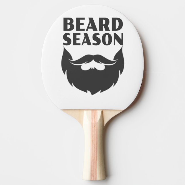 Pala De Ping Pong Temporada de barbas (Anverso)