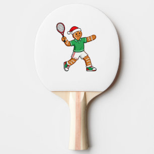 Pala De Ping Pong Tenis de Jengibre Navidad 2026 Fiestas Deportes