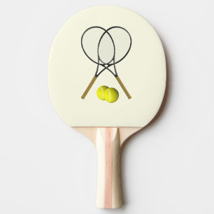Pala De Ping Pong Tennis Doubles Cream