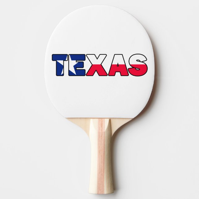 Pala De Ping Pong Texas (Anverso)