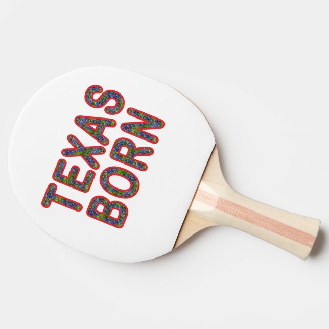 Pala De Ping Pong Texas Born Bluebonnet (Lateral)