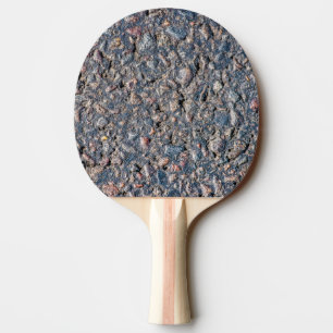 Pala De Ping Pong Textura de asfalto y guijarros