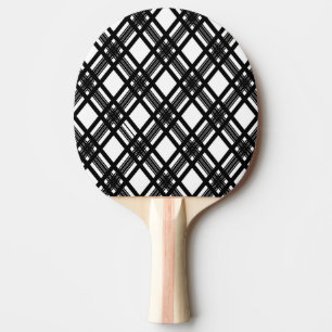 Pala De Ping Pong Textura de las rayas