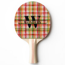 Textura de Tartán a Cuadros Personalizada con Mono