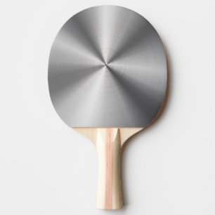 Pala De Ping Pong Textura radial metálica personalizada