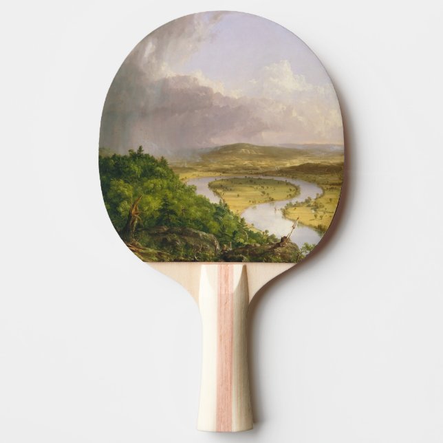 Pala De Ping Pong Thomas Cole El Oxbow El Río Connecticut (Anverso)