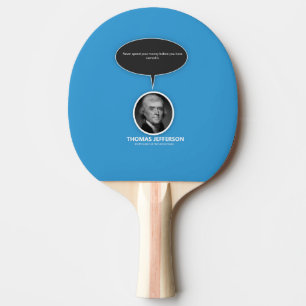 Pala De Ping Pong Thomas Jefferson Ping Pong Paddle
