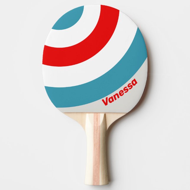 Pala De Ping Pong Thunderbird Circle Stripe with Name (Anverso)