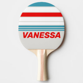 Pala De Ping Pong Thunderbird Horizon Striping con nombre