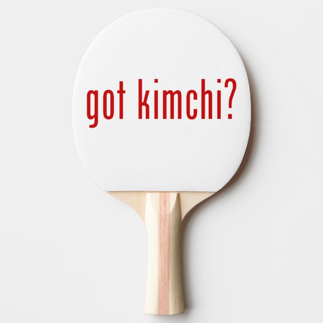 Pala De Ping Pong ¿tiene kimchi? (Anverso)